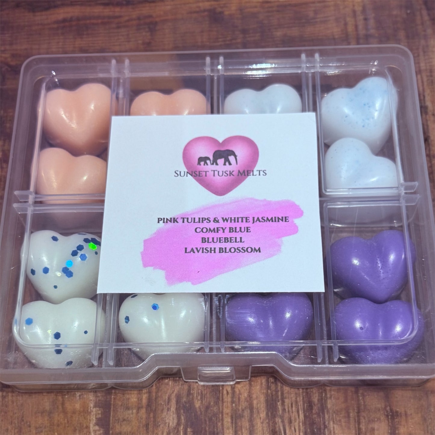 16 Wax Melt Hearts - Set 2