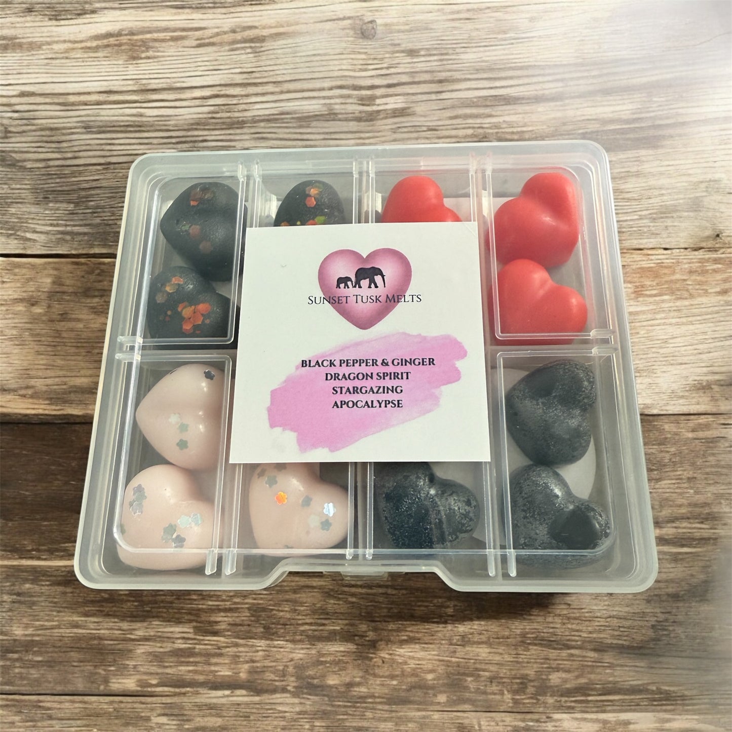 16 Wax Melt Hearts Box - Set 3