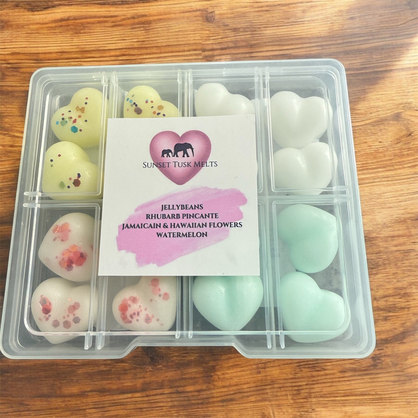 16 Wax Melt Hearts Box - Set 4